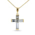 Baguette Diamond Cross